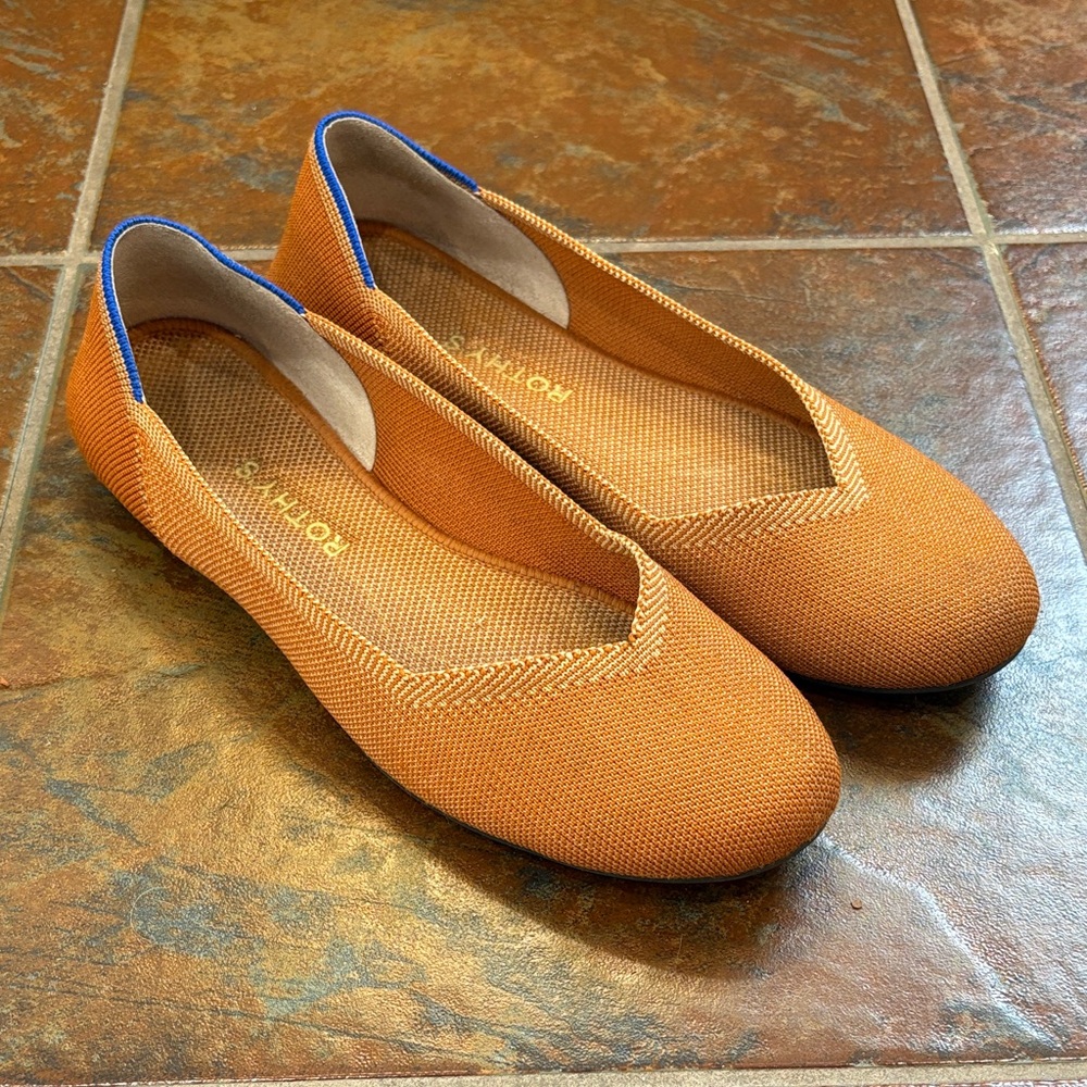 Rothy’s Chestnut Flats size 9.5